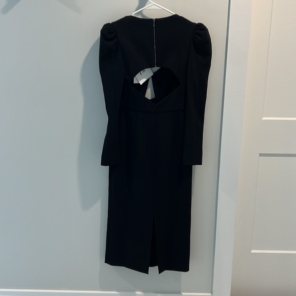 Rebecca Vallance Katie cutout crepe midi dress NWT - Picture 5 of 11